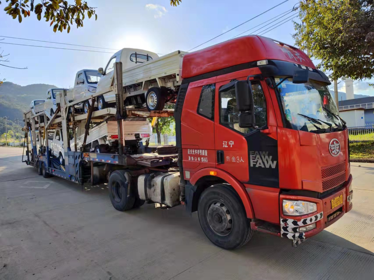 Eerste verzending van KEYTON N50 elektrische minitruck naar Cuba